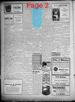 Page thumbnail for Cotter Courier