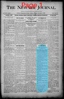 Page thumbnail for The Newark Journal