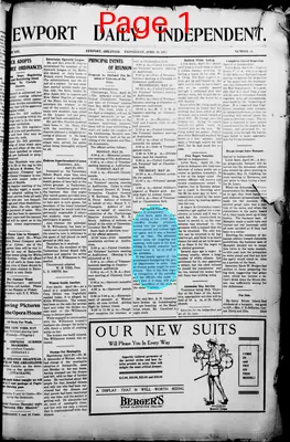 Page thumbnail for Newport Daily Independent