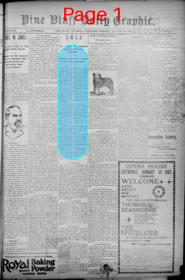 Page thumbnail for Pine Bluff Daily Graphic