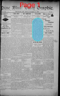 Page thumbnail for Pine Bluff Daily Graphic