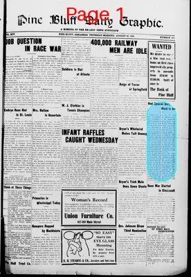 Page thumbnail for Pine Bluff Daily Graphic