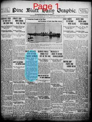 Page thumbnail for Pine Bluff Daily Graphic