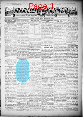 Page thumbnail for The Arkansas Farmer