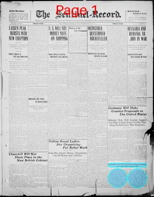 Page thumbnail for The Sentinel=Record