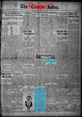 Page thumbnail for The Courier Index