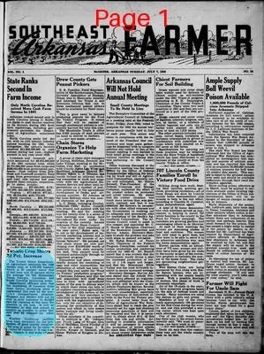 Page thumbnail for Southeast Arkansas Farmer