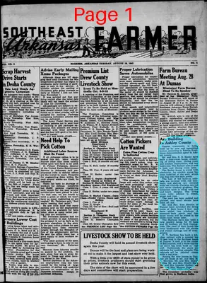 Page thumbnail for Southeast Arkansas Farmer