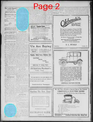 Page thumbnail for The Cordele Dispatch