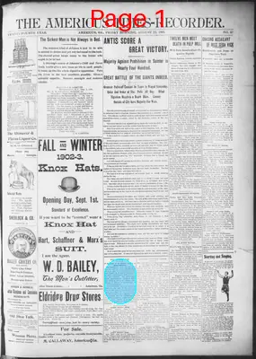 Page thumbnail for Americus Times Recorder
