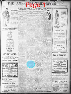 Page thumbnail for Americus Times Recorder