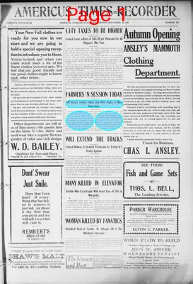 Page thumbnail for Americus Times Recorder