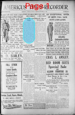 Page thumbnail for Americus Times Recorder