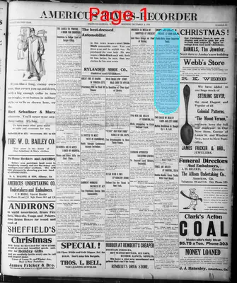 Page thumbnail for Americus Times Recorder