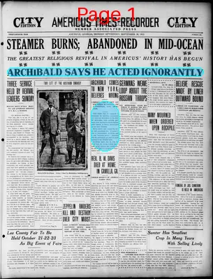 Page thumbnail for Americus Times Recorder