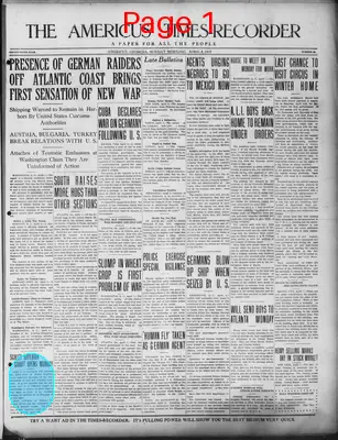 Page thumbnail for Americus Times Recorder