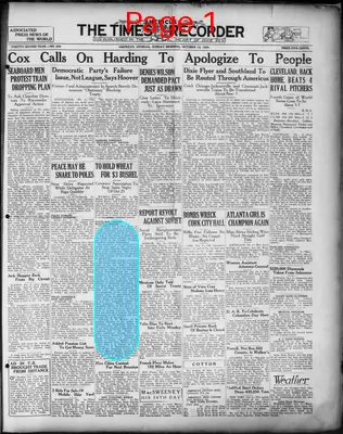 Page thumbnail for Americus Times Recorder