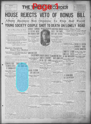 Page thumbnail for Americus Times Recorder