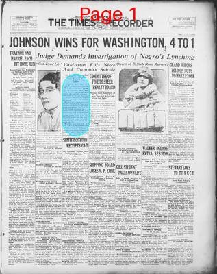Page thumbnail for Americus Times Recorder