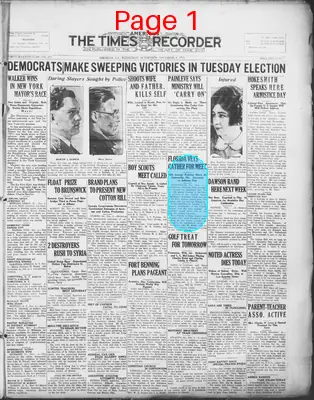 Page thumbnail for Americus Times Recorder