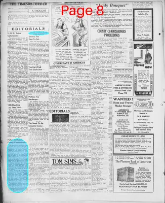 Page thumbnail for Americus Times Recorder
