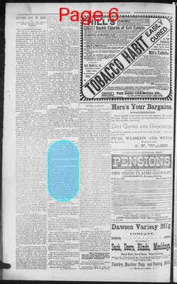 Page thumbnail for The Dawson News