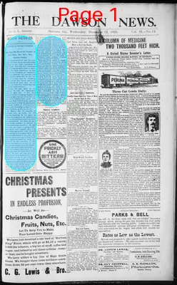 Page thumbnail for The Dawson News