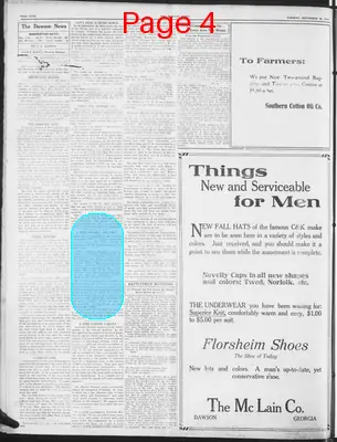 Page thumbnail for The Dawson News
