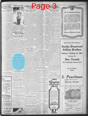 Page thumbnail for The Dawson News