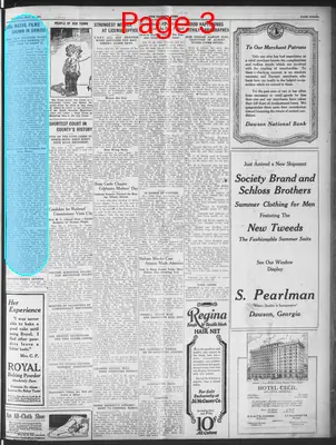 Page thumbnail for The Dawson News