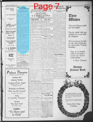 Page thumbnail for The Dawson News