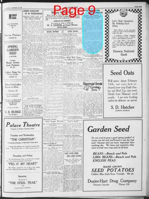 Page thumbnail for The Dawson News