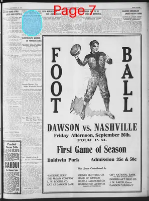 Page thumbnail for The Dawson News
