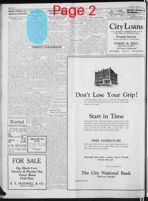 Page thumbnail for The Dawson News