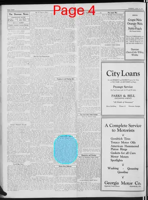 Page thumbnail for The Dawson News