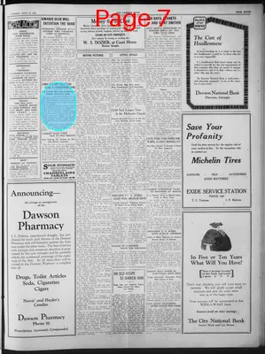 Page thumbnail for The Dawson News