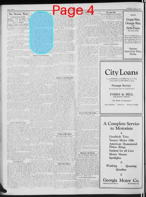 Page thumbnail for The Dawson News