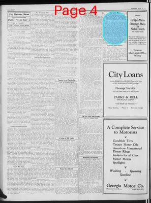 Page thumbnail for The Dawson News