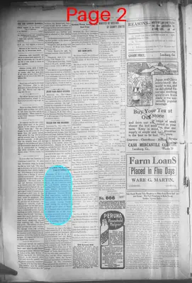 Page thumbnail for The Lee County Journal