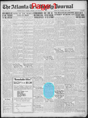Page thumbnail for Atlanta Tri Weekly Journal