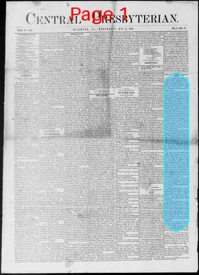 Page thumbnail for The Central Presbyterian