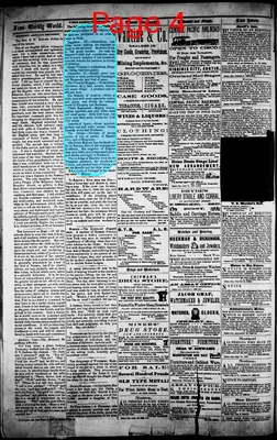 Page thumbnail for Idaho Semi Weekly World