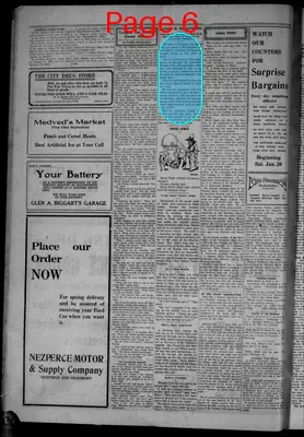 Page thumbnail for The Nezperce Herald
