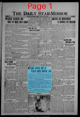 Page thumbnail for The Daily Star Mirror