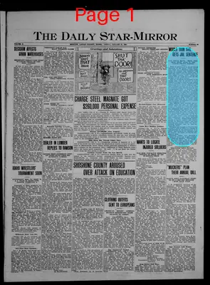 Page thumbnail for The Daily Star Mirror