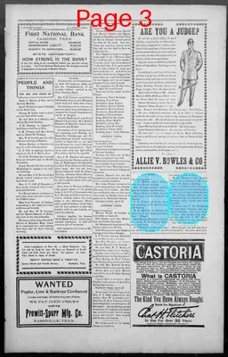 Page thumbnail for The Camden Chronicle