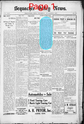 Page thumbnail for Sequachee Valley News