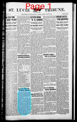 Page thumbnail for The St. Lucie County Tribune