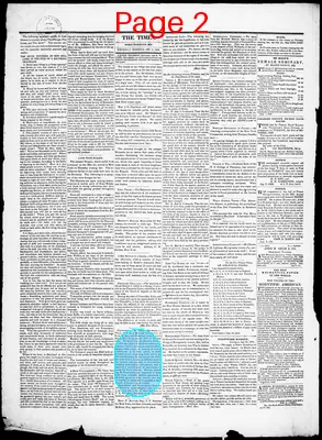 Page thumbnail for Port Tobacco Times, And Charles County Advertiser