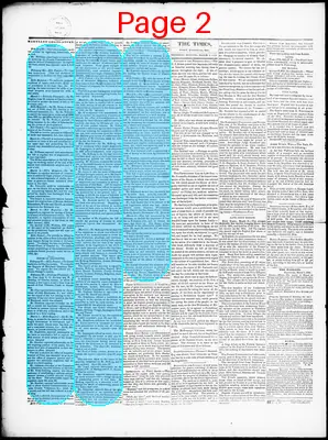 Page thumbnail for Port Tobacco Times, And Charles County Advertiser